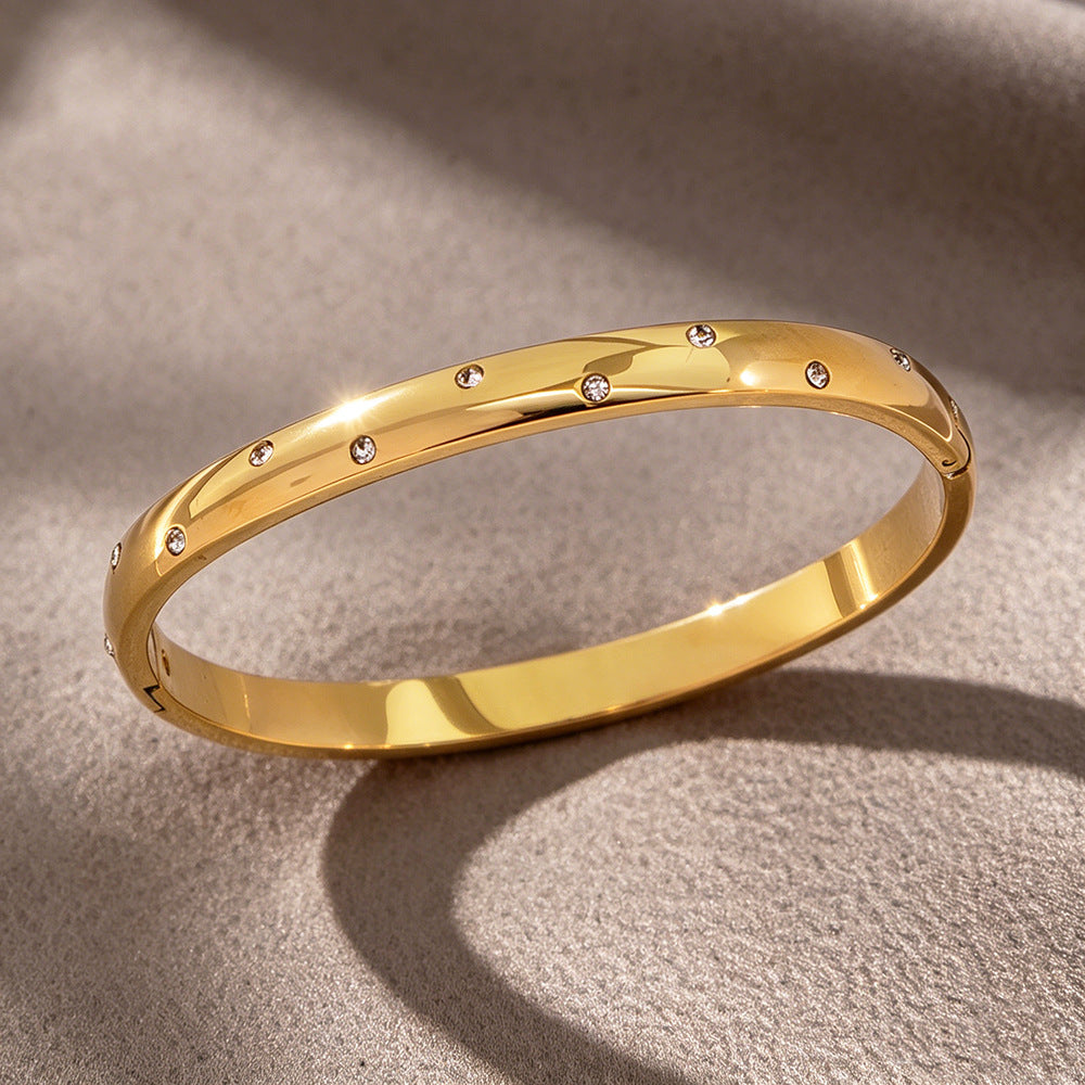 Starry Zircon Bangle