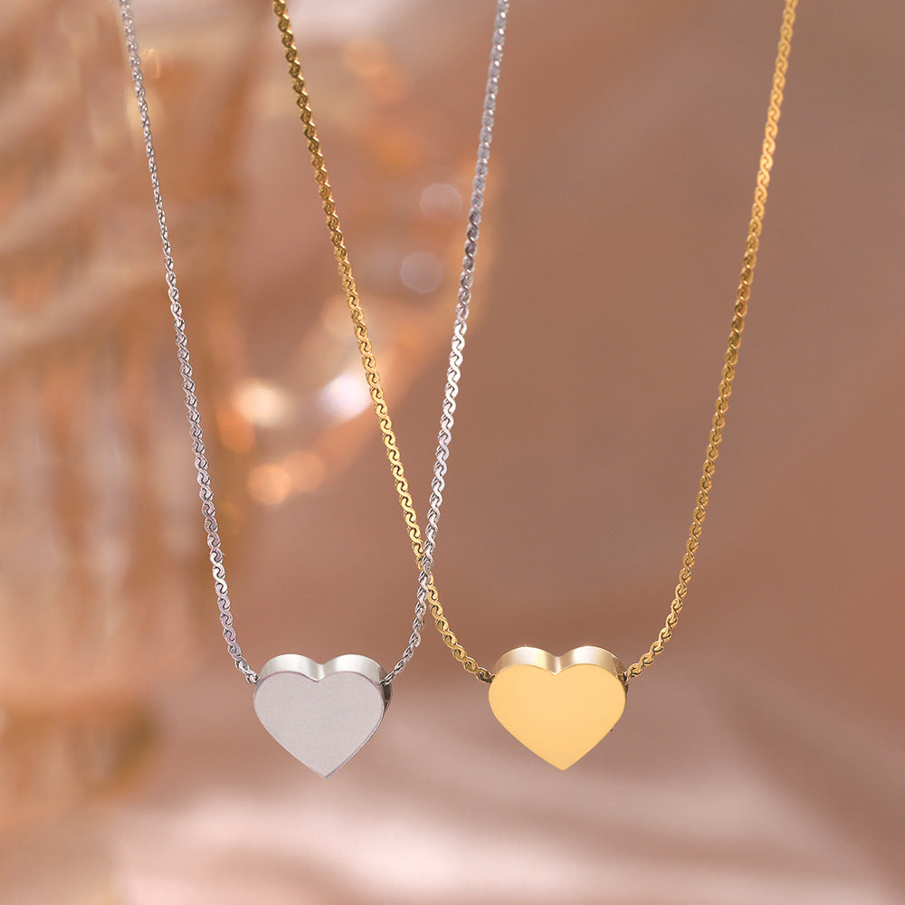 Small Heart Pendant Necklace