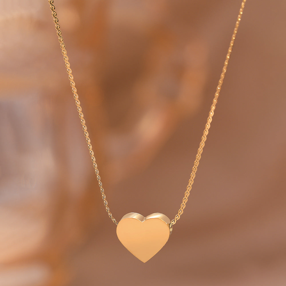 Small Heart Pendant Necklace