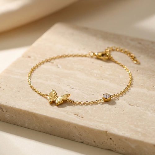 Butterfly Chain Bracelet