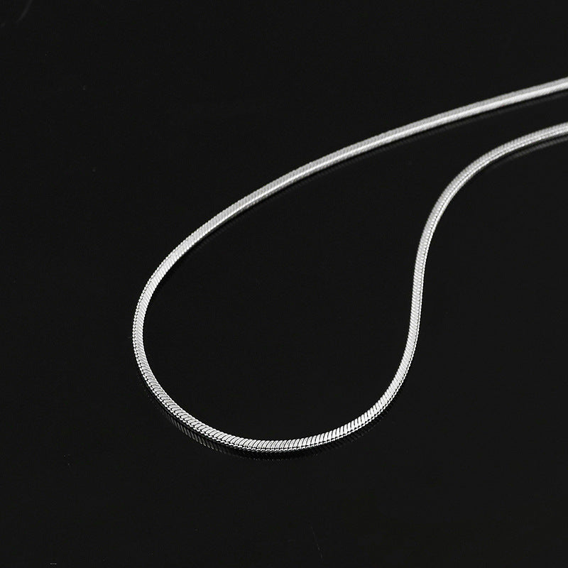 Flat Snake Chain Necklace