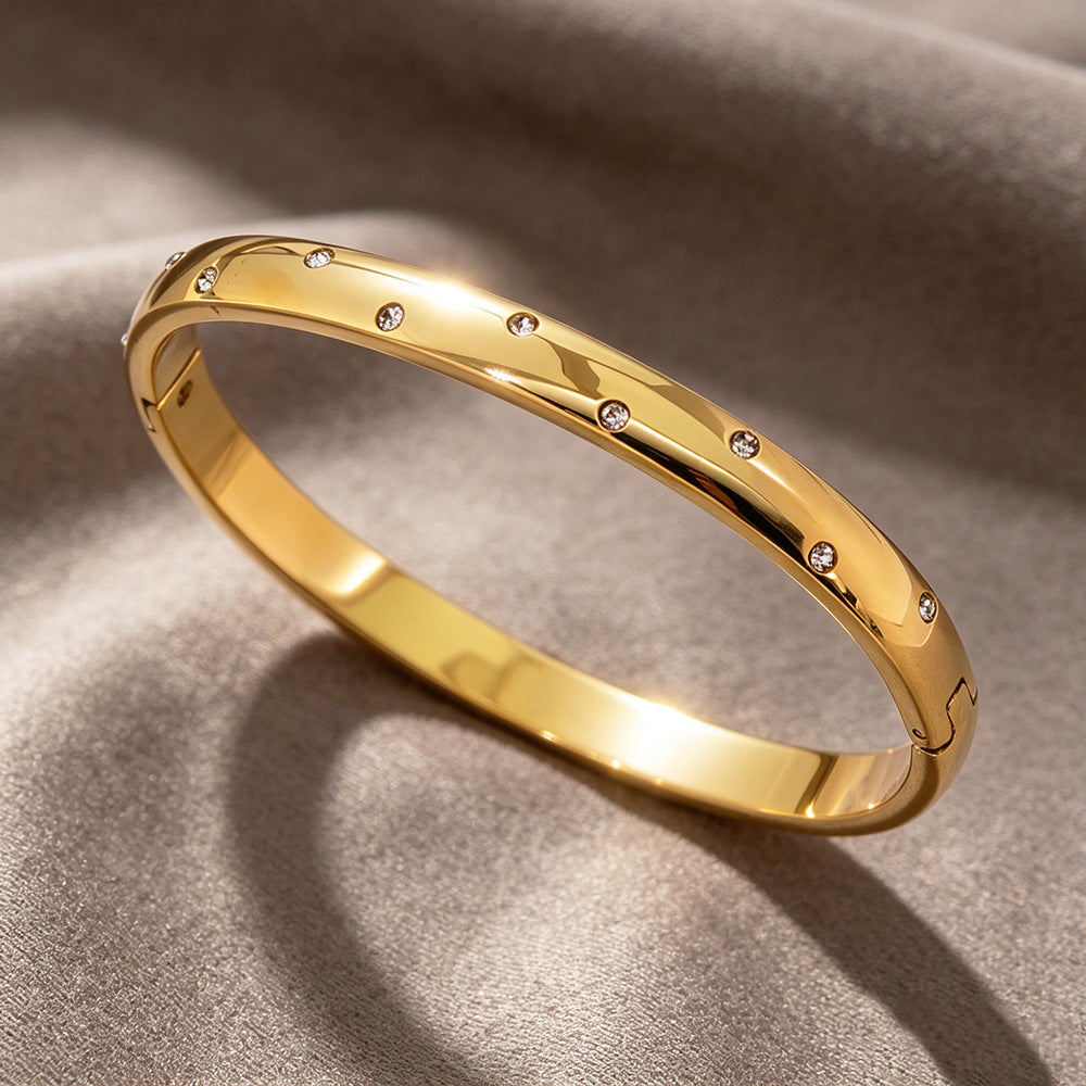 Starry Zircon Bangle