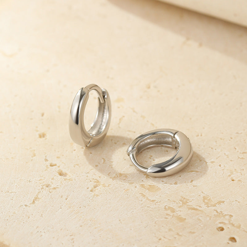 Sterling Silver Hoop Earrings