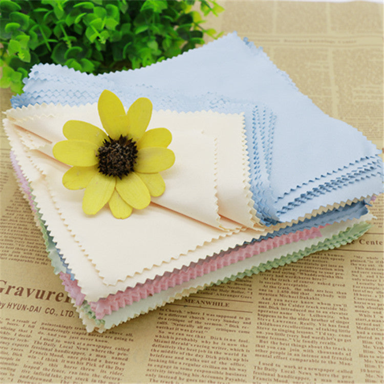 Microfiber Lens Glasses Jewelry Cleaning Cloth