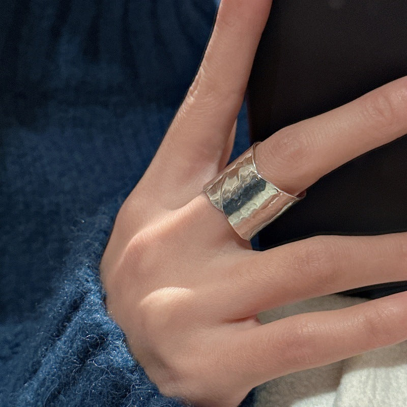 Hammered Sterling Band