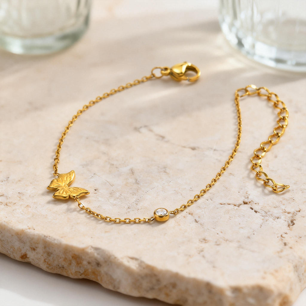 Butterfly Chain Bracelet