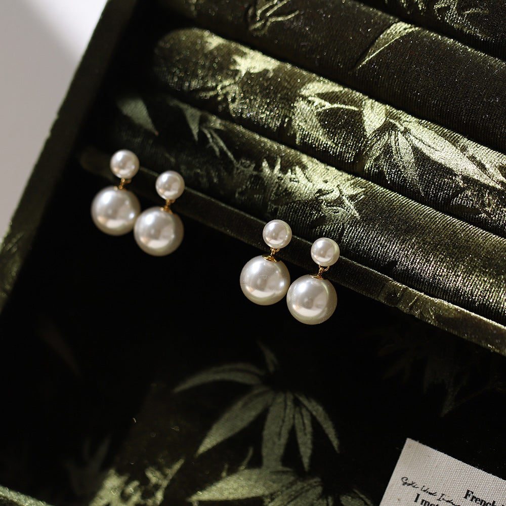 Vintage Pearl Drop Earrings