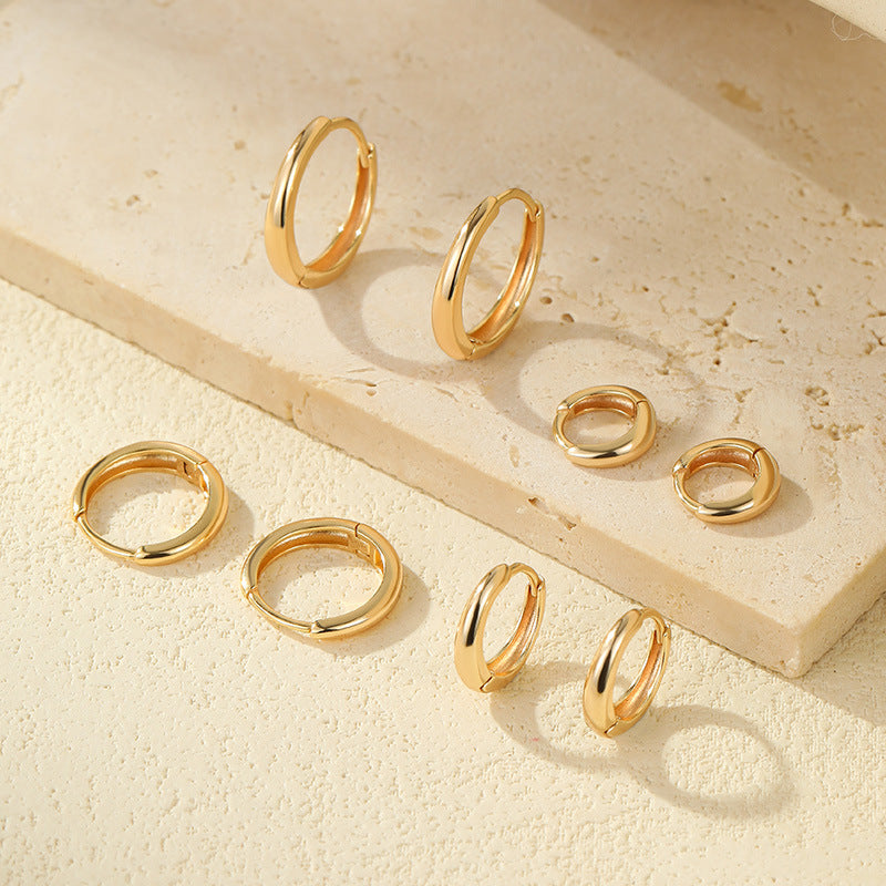 Sterling Silver Hoop Earrings