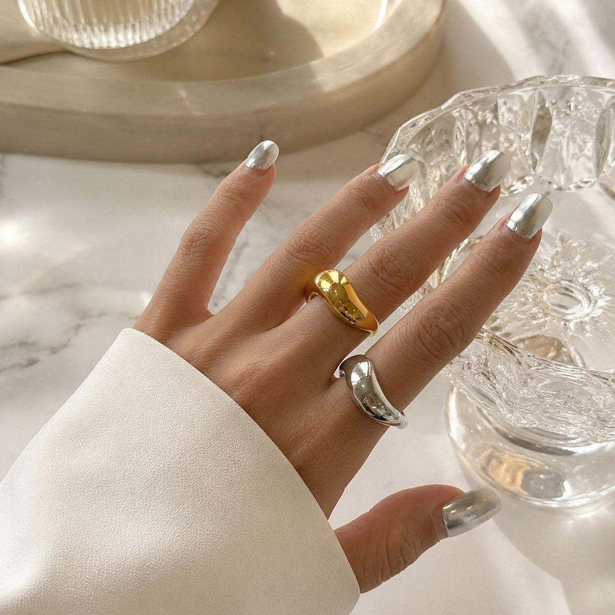 Geometric Stack Ring
