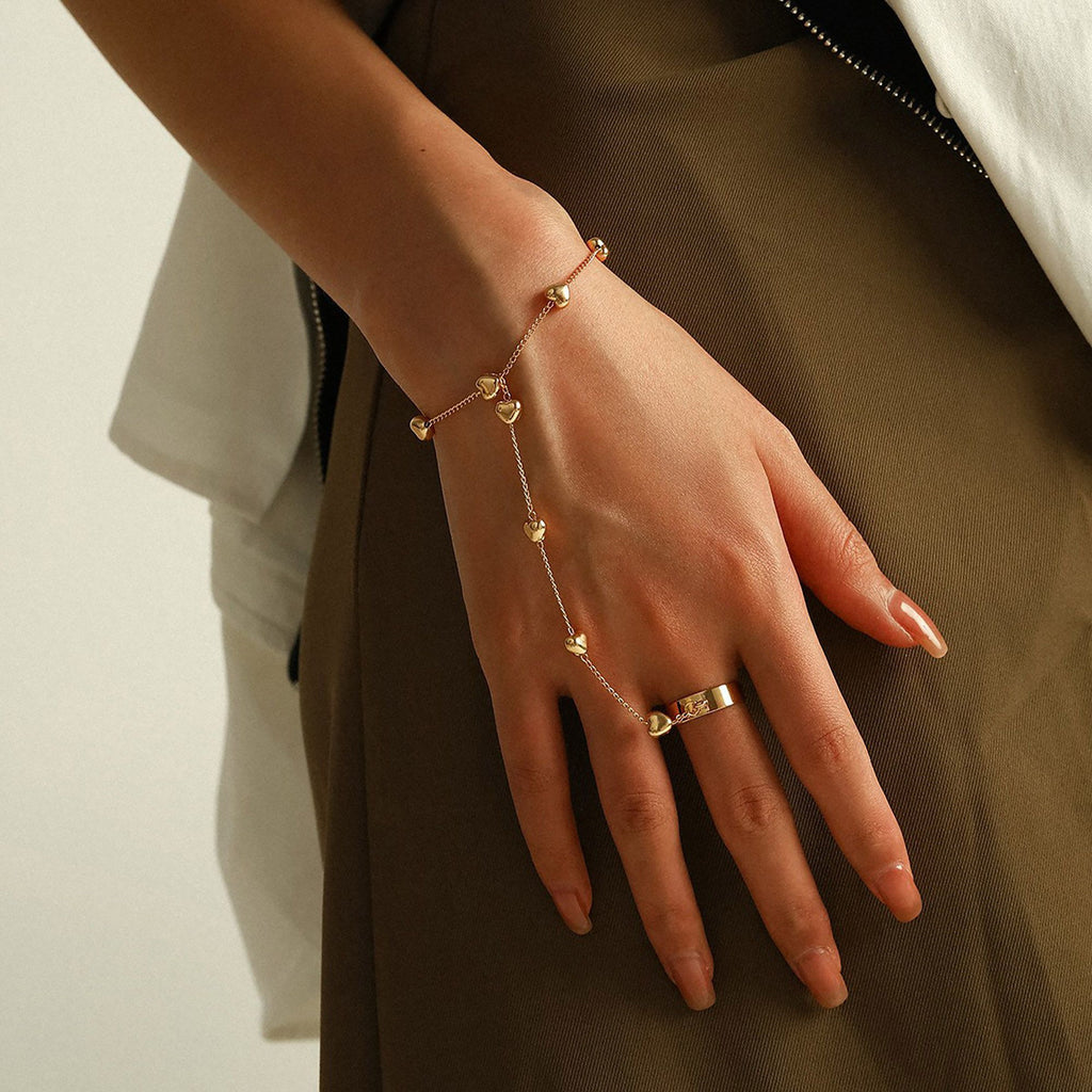 Heart Link Bracelet